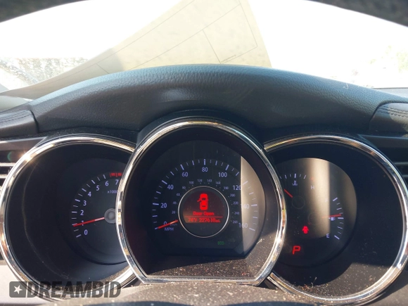2013 Kia Optima EX with VIN 5XXGN4A75DG244718, listed as a IAAI auction lot 42652312 with 227,618 mi miles and . Bid and sale history available at DreamBid. Image 7.