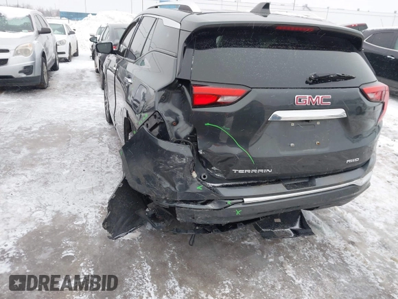 2019 GMC Terrain Denali with VIN 3GKALXEX2KL201449, listed as a IAAI auction lot 41566049 with 89,644 mi miles. Bid and sale history available at carsss.com. Image 17.