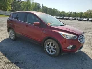 2017 Ford Escape SE with VIN 1FMCU9GD7HUC44615, listed as a Copart auction lot 48035645 with 150,268 mi miles and Salvage Title. Bid and sale history available at carsss.com. Image 4.
