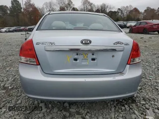 2007 Kia Spectra EX z VIN KNAFE121775433641, wystawiony jako Copart lot #78856554 z przebiegiem 180 272 mil mil oraz Szkoda całkowita • Salvage title. Historia ofert i sprzedaży dostępna na DreamBid. Obrazek 6.