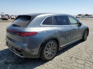 2023 Mercedes-Benz EQS with VIN 4JGDM4EB0PA021292, listed as a Copart auction lot 59878364 with 602 mi miles and Salvage Title. Bid and sale history available at carsss.com. Image 3.