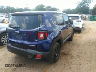 2018 Jeep Renegade Sport with VIN ZACCJBABXJPH94359, listed as a IAAI auction lot 42573664 with 140,985 mi miles and . Bid and sale history available at DreamBid. Image 4.