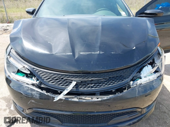 2015 Chrysler 200 S with VIN 1C3CCCBB8FN681822, listed as a IAAI auction lot 41885183 with 123,640 mi miles and . Bid and sale history available at DreamBid. Image 10.