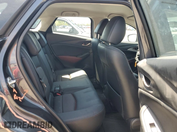2017 Mazda CX-3 Touring z VIN JM1DKFC76H0149368, wystawiony jako Copart lot #55747305 z przebiegiem 47 946 mil mil oraz Szkoda całkowita • Salvage title. Historia ofert i sprzedaży dostępna na DreamBid. Obrazek 10.