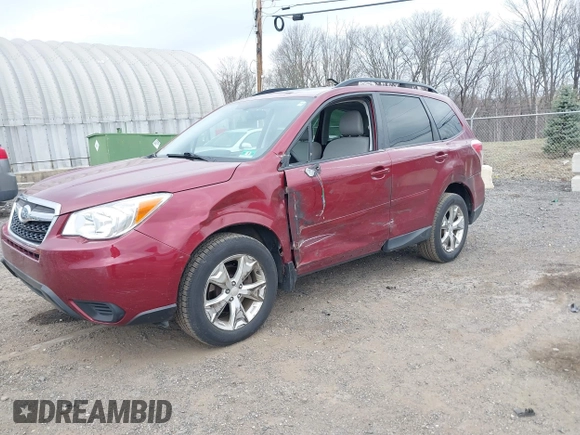 2014 Subaru Forester Premium with VIN JF2SJAEC5EH535964, listed as a IAAI auction lot 41900502 with 142,855 mi miles and . Bid and sale history available at DreamBid. Image 2.