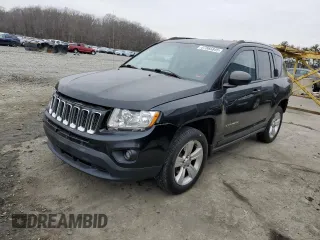2013 Jeep Compass Latitude with VIN 1C4NJDEB8DD253408, listed as a Copart auction lot 87865845 with 179,203 mi miles and Salvage Title. Bid and sale history available at carsss.com. Image 1.