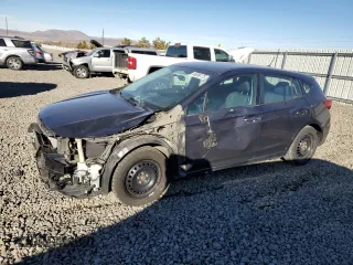 2017 Subaru Impreza with VIN 4S3GTAA63H3736357, listed as a Copart auction lot 89356175 with 76,930 mi miles and Salvage Title. Bid and sale history available at carsss.com. Image 1.