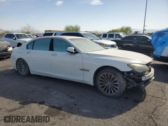2012 BMW 7 Series 750Li with VIN WBAKB8C54CC963458, listed as a Copart auction lot 54381375 with Not Provided miles and Clean Title. Bid and sale history available at carsss.com. Image 4.