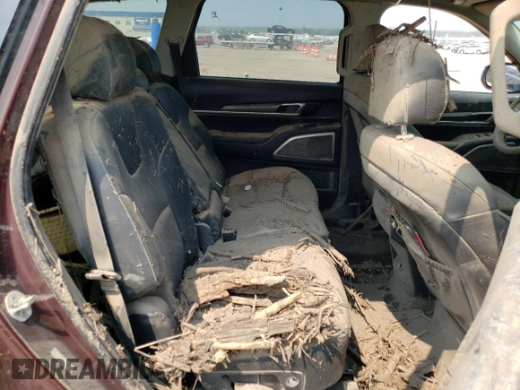 2020 Kia Telluride LX z VIN 5XYP24HC8LG038038, wystawiony jako Copart lot #62649514 z przebiegiem Nie podano mil oraz Szkoda całkowita • Salvage title. Historia ofert i sprzedaży dostępna na DreamBid. Obrazek 11.