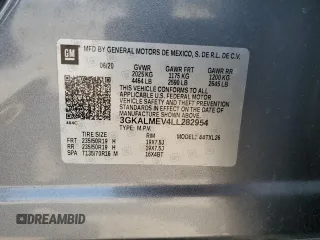 2020 GMC Terrain SLE with VIN 3GKALMEV4LL282954, listed as a Copart auction lot 49306345 with 72,599 mi miles and Salvage Title. Bid and sale history available at DreamBid. Image 14.