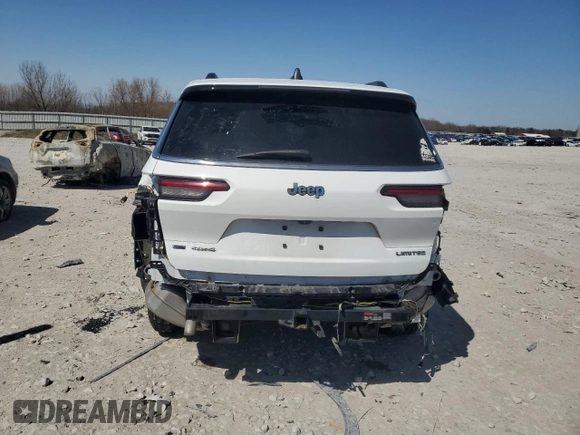 2021 Jeep Grand Cherokee Limited с VIN 1C4RJKBG9M8134460, выставлен на аукционе Copart как лот 52905975 с пробегом 33 032 миль миль и Чистый • Clean title. История ставок и продаж доступна на DreamBid. Изображение 6.