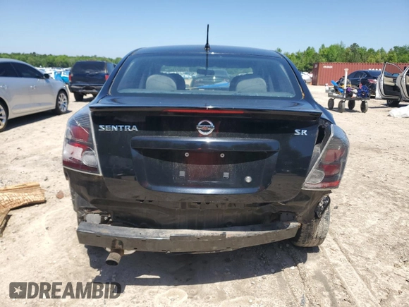 2011 Nissan Sentra SR with VIN 3N1AB6APXBL685663, listed as a Copart auction lot 52077355 with 217,006 mi miles and Salvage Title. Bid and sale history available at DreamBid. Image 6.