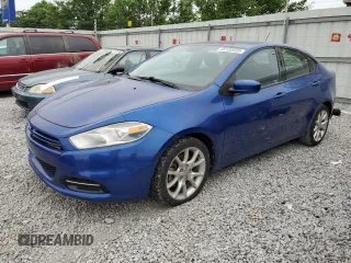 2013 Dodge Dart SXT with VIN 1C3CDFBA5DD185210, listed as a Copart auction lot 59155505 with 141,275 mi miles and Salvage title. Bid and sale history available at DreamBid. Image 1.
