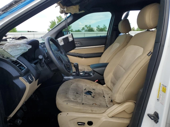 2017 Ford Explorer with VIN 1FM5K7BH8HGD98505, listed as a Copart auction lot 69873874 with Not Provided miles and Non Repairable. Bid and sale history available at DreamBid. Image 7.