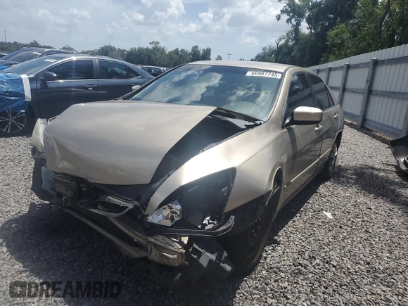 2006 Honda Accord LX с VIN 3HGCM56406G702303, выставлен на аукционе Copart как лот 60987745 с пробегом Не указан миль и На запчасти • Non repairable. История ставок и продаж доступна на DreamBid. Изображение 1.