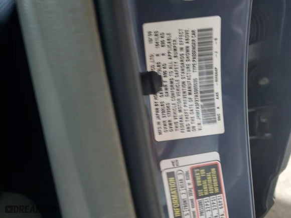 2010 Honda Civic Hybrid with VIN JHMFA3F27AS000535, listed as a Copart auction lot 46923655 with 75,344 mi miles and Salvage Title. Bid and sale history available at carsss.com. Image 14.