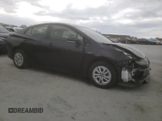 2016 Toyota Prius Two with VIN JTDKBRFU1G3509055, listed as a Copart auction lot 51541075 with 92,364 mi miles and Salvage Title. Bid and sale history available at DreamBid. Image 4.