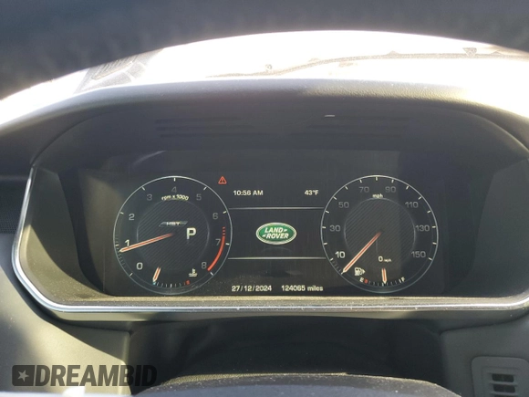 2016 Land Rover Range Rover Sport HSE with VIN SALWS2VF4GA561828, listed as a Copart auction lot 86288484 with 124,065 mi miles and Salvage title. Bid and sale history available at DreamBid. Image 9.