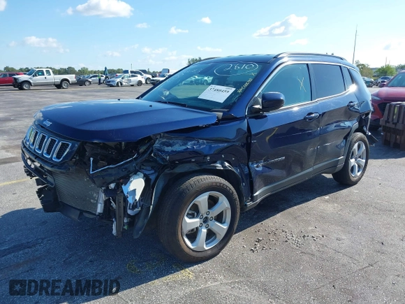 2021 Jeep Compass Latitude с VIN 3C4NJCBB9MT592610, выставлен на аукционе IAAI как лот 37480459 с пробегом 47 607 миль миль и . История ставок и продаж доступна на DreamBid. Изображение 2.