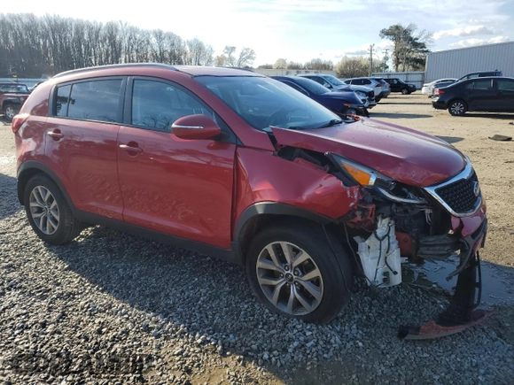 2015 Kia Sportage LX with VIN KNDPB3AC7F7760381, listed as a Copart auction lot 50136555 with 118,707 mi miles and Salvage Title. Bid and sale history available at carsss.com. Image 4.