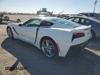 2017 Chevrolet Corvette Z51 1LT with VIN 1G1YH2D78H5101390, listed as a Copart auction lot 74181514 with 0 mi miles and Salvage Title. Bid and sale history available at carsss.com. Image 2.