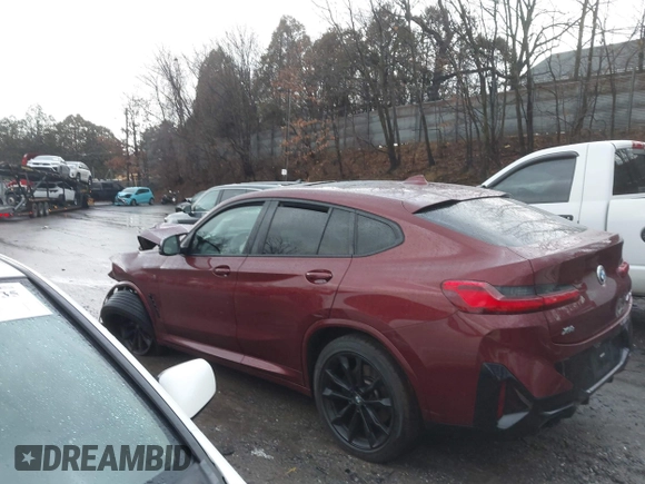 2022 BMW X4 M40i with VIN 5UX43DT09N9J96761, listed as a IAAI auction lot 41675333 with Not provided miles and . Bid and sale history available at DreamBid. Image 15.
