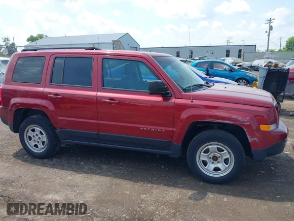 2016 Jeep Patriot Sport with VIN 1C4NJRBB3GD546283, listed as a IAAI auction lot 42599307 with 132,729 mi miles and . Bid and sale history available at DreamBid. Image 13.