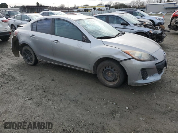 2013 Mazda 3 i Sport with VIN JM1BL1UP2D1782279, listed as a Copart auction lot 87005274 with 114,025 mi miles and Salvage title. Bid and sale history available at DreamBid. Image 4.