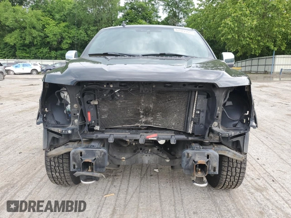 2018 Ford F-150 XL with VIN 1FTEW1E56JFA90851, listed as a Copart auction lot 61972205 with 130,236 mi miles and Salvage title. Bid and sale history available at DreamBid. Image 5.