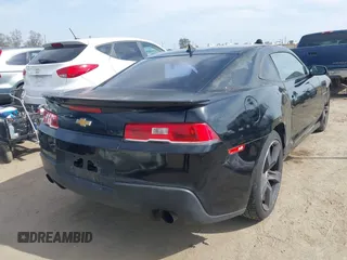 2014 Chevrolet Camaro LS with VIN 2G1FA1E37E9305730, listed as a IAAI auction lot 42028726 with 128,564 mi miles. Bid and sale history available at carsss.com. Image 4.