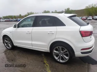 2016 Audi Q3 Prestige with VIN WA1GFCFS1GR023858, listed as a Copart auction lot 55847955 with 181,972 mi miles and Salvage title. Bid and sale history available at DreamBid. Image 2.