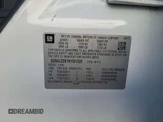 2017 Chevrolet Equinox LT with VIN 2GNALCEK7H1581026, listed as a IAAI auction lot 42239176 with 150,298 mi miles and . Bid and sale history available at DreamBid. Image 5.