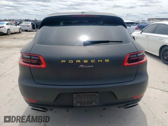 2017 Porsche Macan with VIN WP1AA2A5XHLB81267, listed as a Copart auction lot 56002305 with 72,202 mi miles and Salvage title. Bid and sale history available at DreamBid. Image 6.