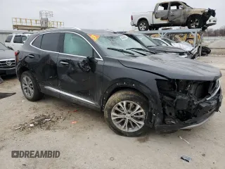 2023 Buick Envision Preferred with VIN LRBAZLR46PD055412, listed as a Copart auction lot 43463655 with 22,972 mi miles and Non Repairable. Bid and sale history available at carsss.com. Image 4.
