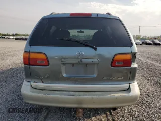 1998 Toyota Sienna LE with VIN 4T3ZF13C7WU074909, listed as a Copart auction lot 72345864 with 452,598 mi miles and Clean Title. Bid and sale history available at carsss.com. Image 6.