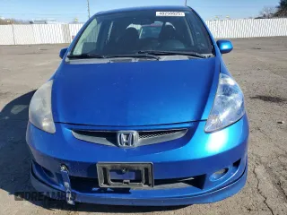 2007 Honda Fit Sport with VIN JHMGD38657S041976, listed as a Copart auction lot 48258825 with 151,075 mi miles and Salvage title. Bid and sale history available at DreamBid. Image 5.