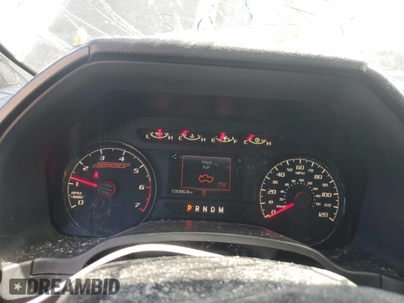 2018 Ford F-150 XL with VIN 1FTFW1E58JFB99171, listed as a Copart auction lot 58036525 with 125,390 mi miles and Salvage title. Bid and sale history available at DreamBid. Image 9.