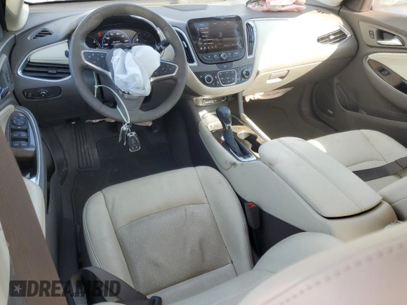2022 Chevrolet Malibu Premier with VIN 1G1ZE5SX0NF107207, listed as a Copart auction lot 88639195 with 32,057 mi miles and Salvage Title. Bid and sale history available at DreamBid. Image 8.