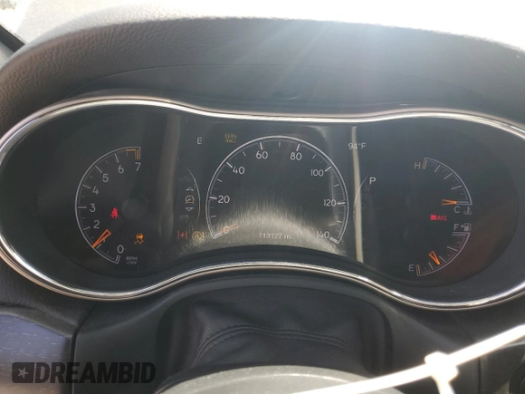 2017 Jeep Grand Cherokee Limited with VIN 1C4RJFBGXHC608216, listed as a Copart auction lot 64508125 with 113,127 mi miles and Clean title. Bid and sale history available at DreamBid. Image 9.