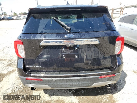 2021 Ford Explorer Limited with VIN 1FMSK7FH3MGB03608, listed as a Copart auction lot 75038174 with 80,254 mi miles and Salvage Title. Bid and sale history available at carsss.com. Image 6.