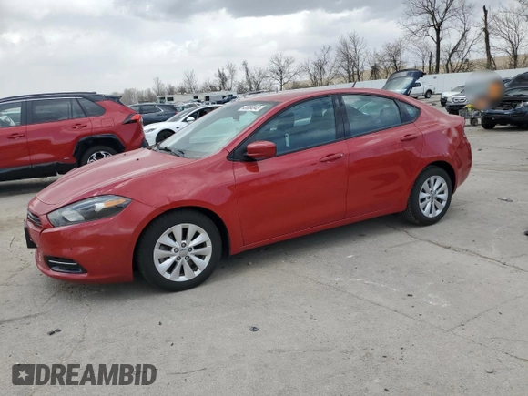 2014 Dodge Dart SXT with VIN 1C3CDFBBXED861841, listed as a Copart auction lot 49804845 with 73,684 mi miles and Clean Title. Bid and sale history available at carsss.com. Image 1.