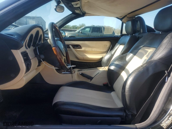 2001 Mercedes-Benz SLK-Class with VIN WDBKK65F41F182382, listed as a Copart auction lot 87274394 with NaN miles and Salvage Title. Bid and sale history available at carsss.com. Image 7.