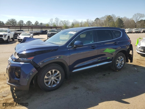 2020 Hyundai Santa Fe SE with VIN 5NMS2CAD4LH274635, listed as a Copart auction lot 49571785 with 37,125 mi miles and Non Repairable. Bid and sale history available at carsss.com. Image 1.