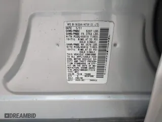 2011 Nissan Murano SV with VIN JN8AZ1MWXBW171518, listed as a IAAI auction lot 41794252 with 98,116 mi miles. Bid and sale history available at carsss.com. Image 9.