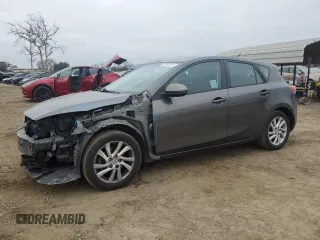2012 Mazda 3 i Grand Touring with VIN JM1BL1M88C1601502, listed as a Copart auction lot 43194125 with 81,961 mi miles and Salvage Title. Bid and sale history available at DreamBid. Image 1.