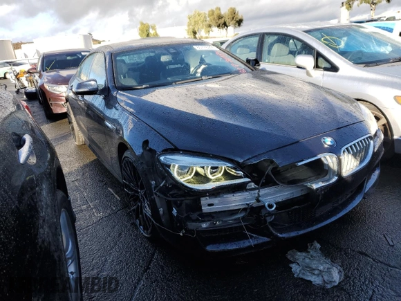 2017 BMW 6 Series 650i with VIN WBA6D4C56HD977660, listed as a Copart auction lot 80776993 with 85,963 mi miles. Bid and sale history available at carsss.com. Image 4.
