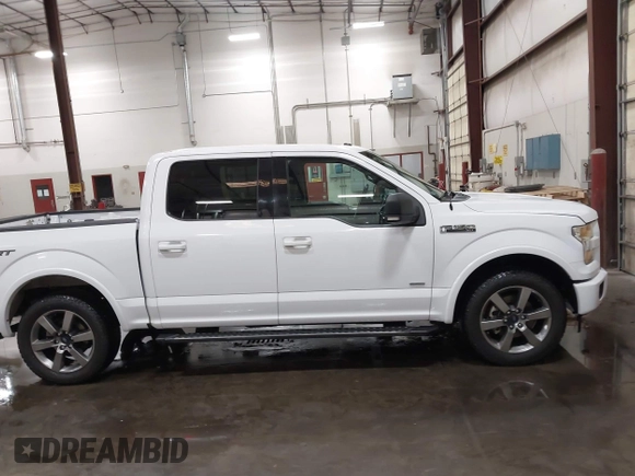 2017 Ford F-150 XL with VIN 1FTEW1CP8HKC06962, listed as a IAAI auction lot 42033408 with 43,797 mi miles. Bid and sale history available at carsss.com. Image 13.