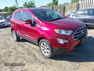2021 Ford EcoSport SE z VIN MAJ6S3GL6MC406378, wystawiony jako IAAI lot #42270108 z przebiegiem 66 637 mil mil oraz . Historia ofert i sprzedaży dostępna na DreamBid. Obrazek 1.
