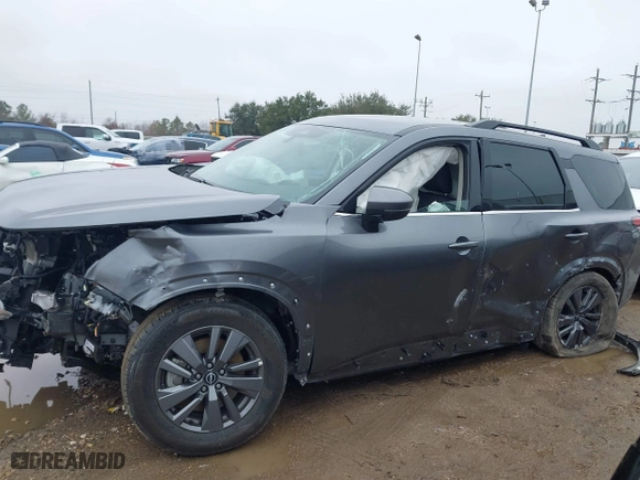2024 Nissan Pathfinder SV with VIN 5N1DR3BA1RC306047, listed as a IAAI auction lot 41430617 with 1 mi miles. Bid and sale history available at carsss.com. Image 13.