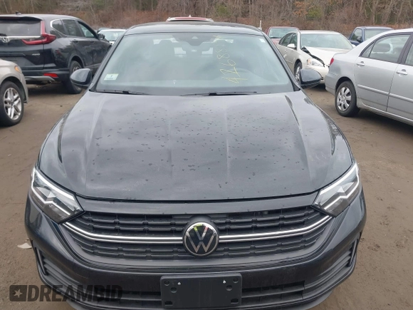 2024 Volkswagen Jetta Sport with VIN 3VWBM7BU9RM027744, listed as a IAAI auction lot 41688894 with 32,834 mi miles and . Bid and sale history available at DreamBid. Image 12.